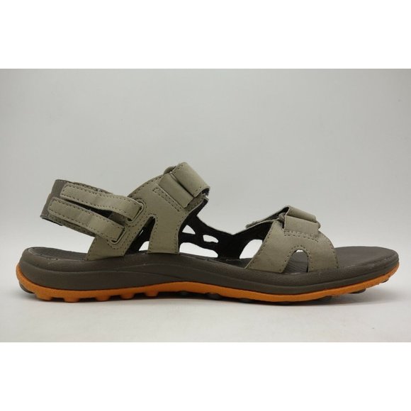Merrell Brown Gray Adjustable Fit Slip On Outdoor Sandals Shoes Men\'s 8 main image 6